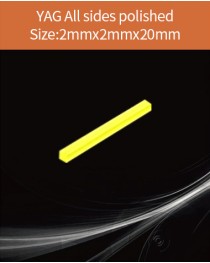 YAG Ce scintillator, YAG Ce crystal, Ce doped YAG scintillator, Scintillation YAG Ce, YAG Ce  2x2x20mm